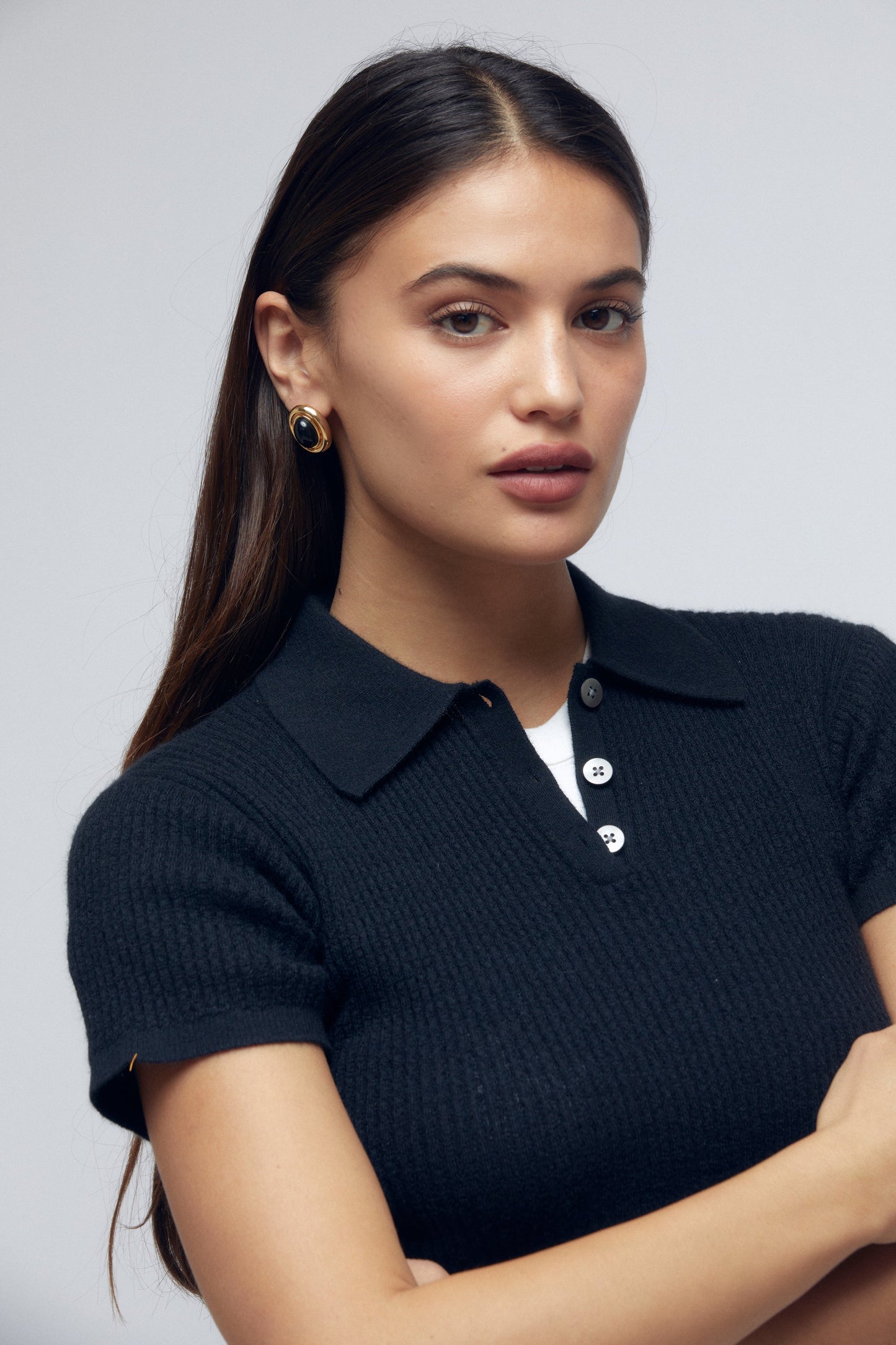 Heaven Mayhem | Prize Earrings - Gold & Black