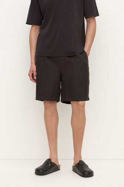 Assembly Label | Finley Linen Short - Black