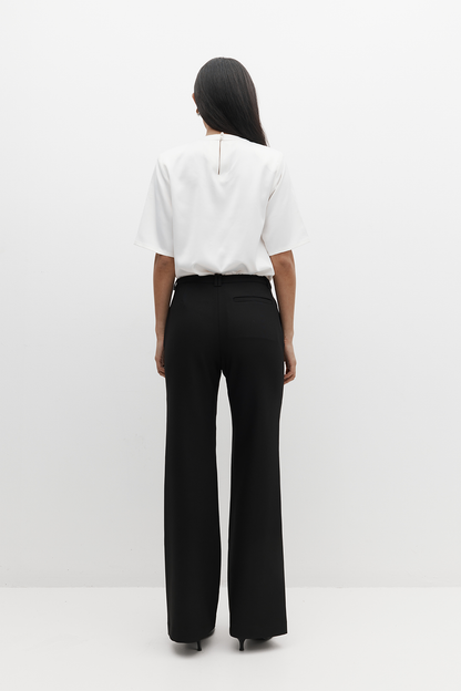Rebe | Flared Trouser - Black
