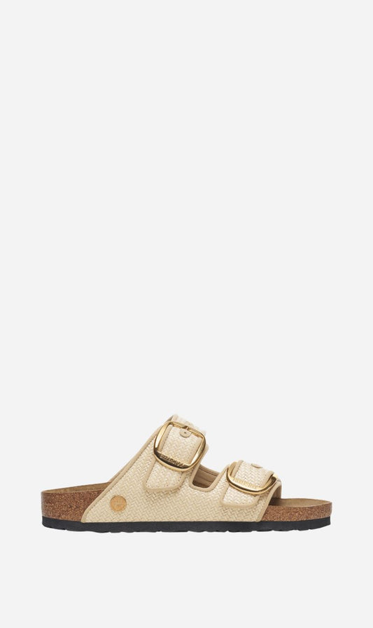 Birkenstock | Arizona Big Buckle Raffia Regular - Natural