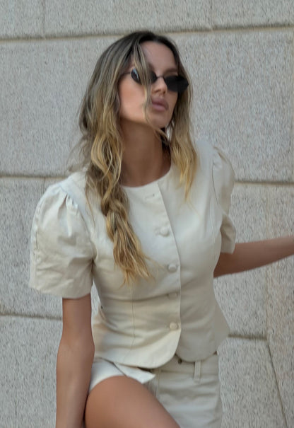 Lioness | Femme Blouse - Beige