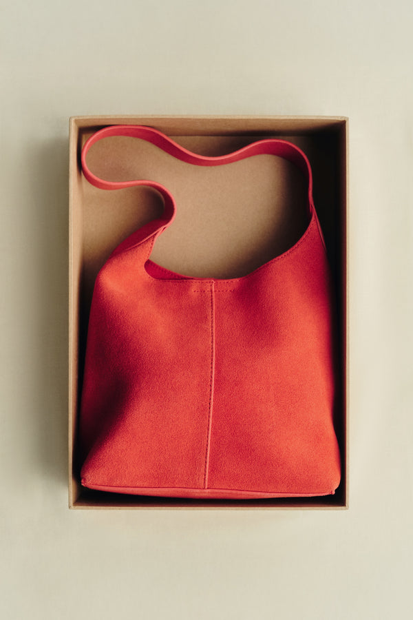 Assembly Label | Neve Suede Mini Bag - Chilli