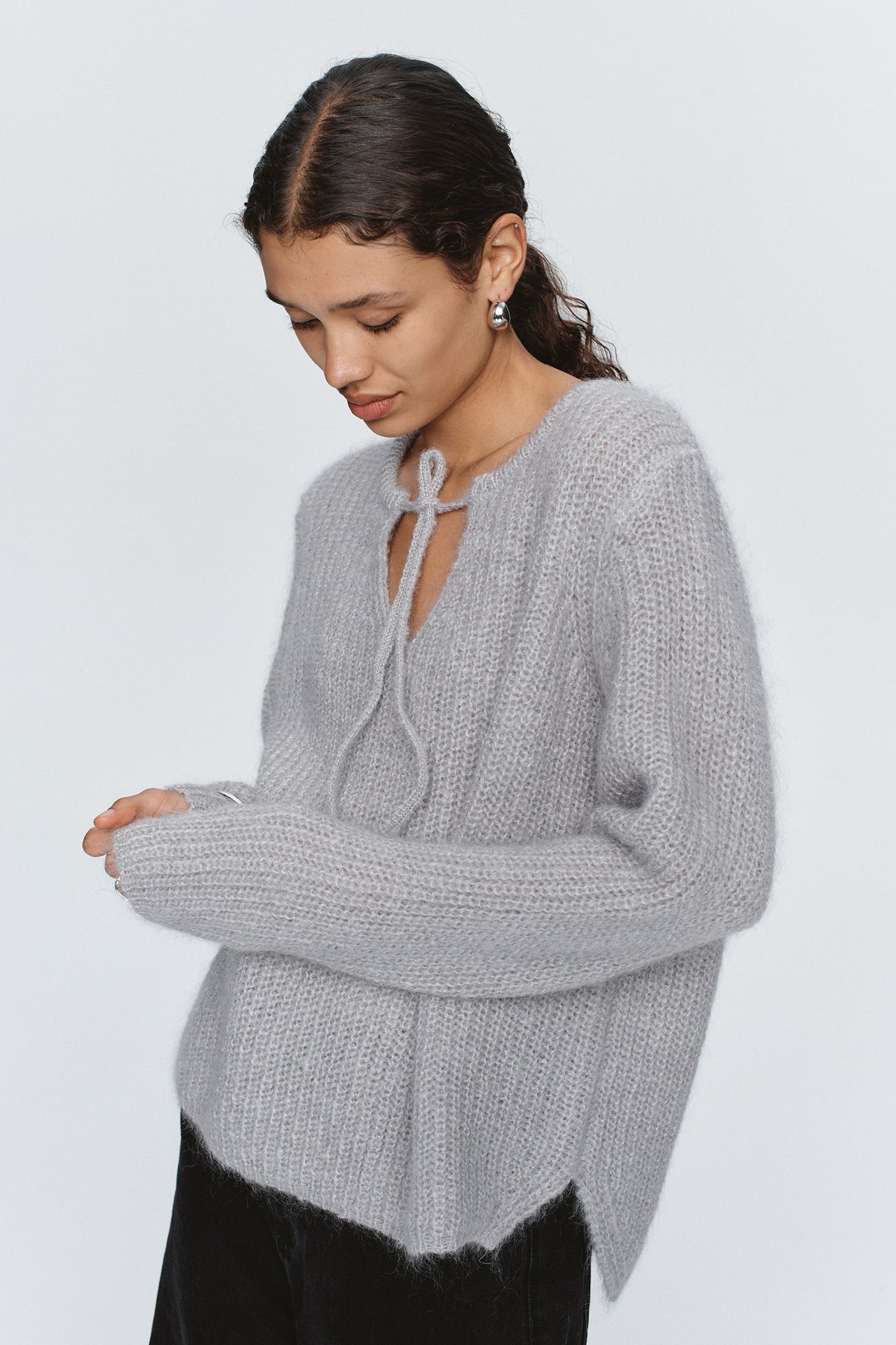 Marle | Gabrielle Jumper - Cygnet