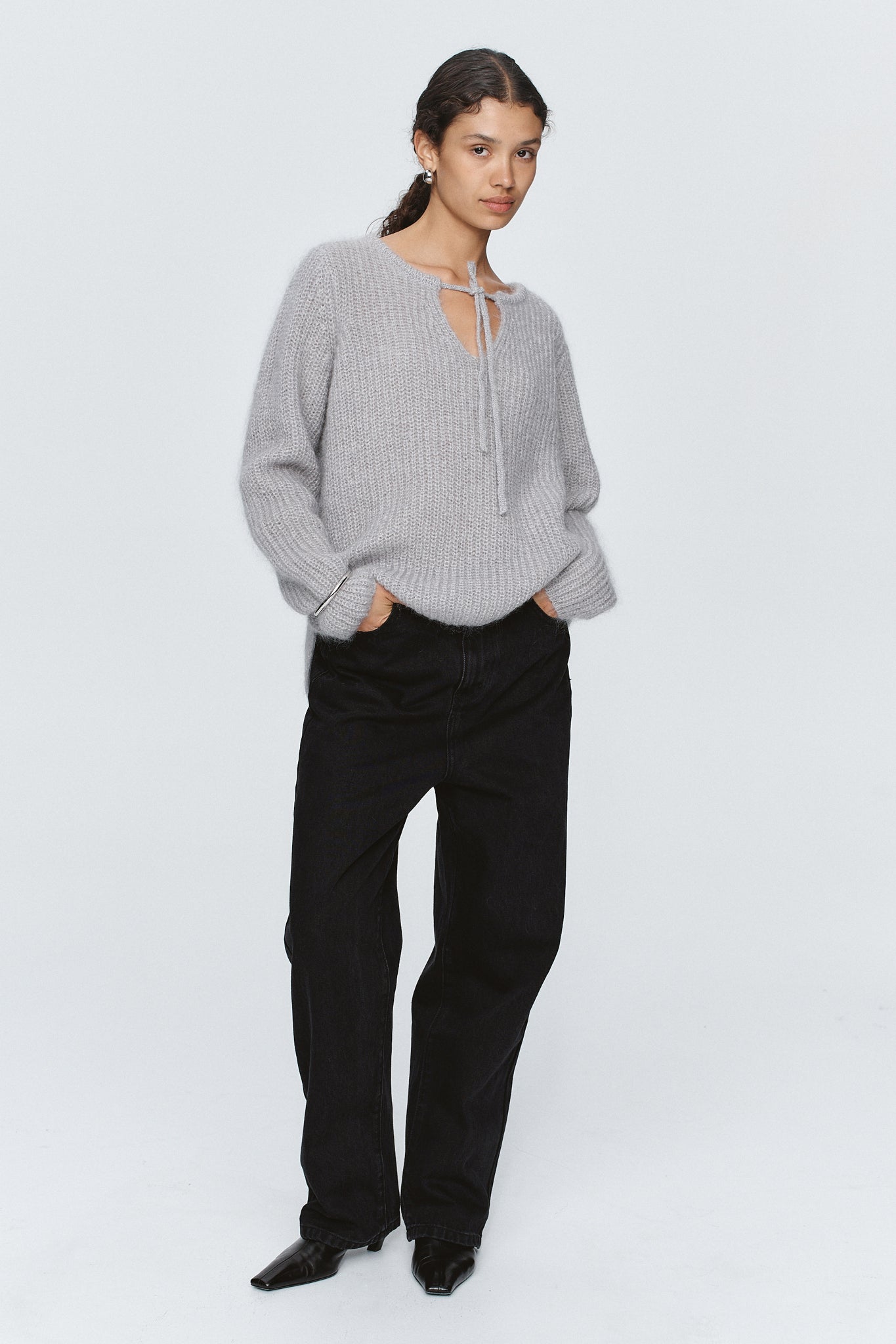 Marle | Gabrielle Jumper - Cygnet
