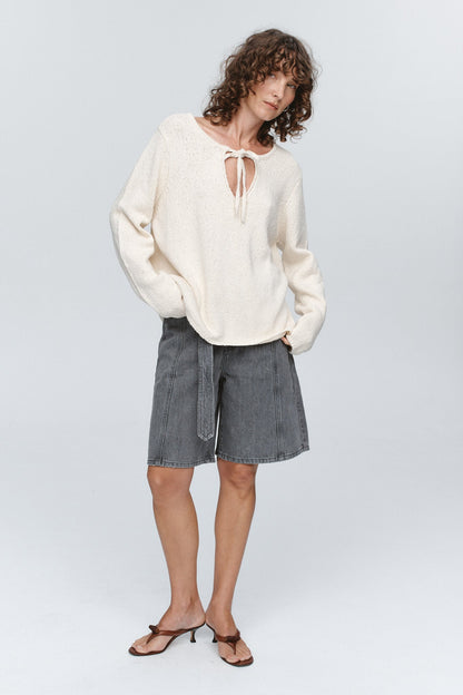 Marle | Gabrielle Jumper - Ivory