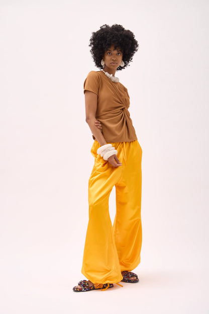Gary Bigeni | Patrick Twist Top - Tan
