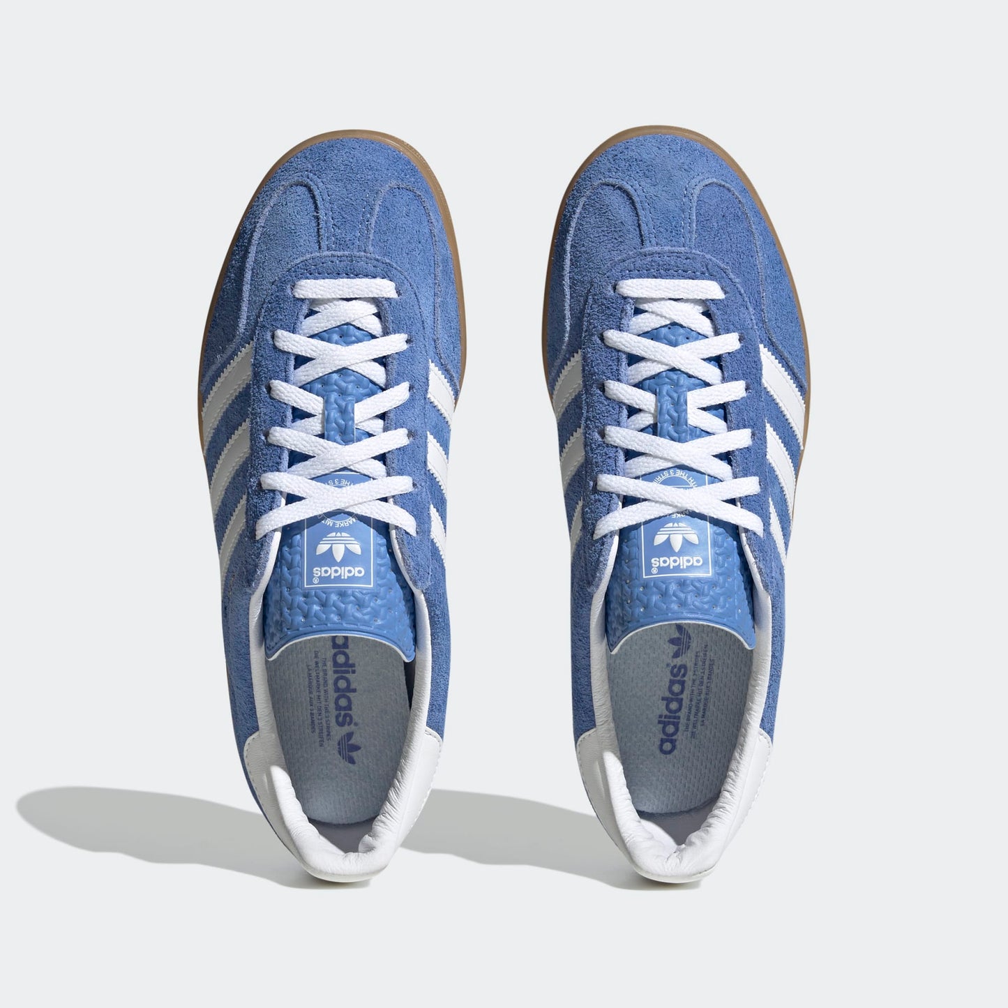 Adidas | Gazelle Indoor - Blue Fusion / Cloud White / Gold Metallic
