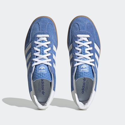 Adidas | Gazelle Indoor - Blue Fusion / Cloud White / Gold Metallic