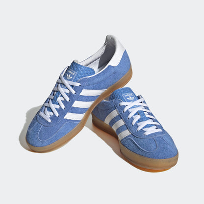 Adidas | Gazelle Indoor - Blue Fusion / Cloud White / Gold Metallic