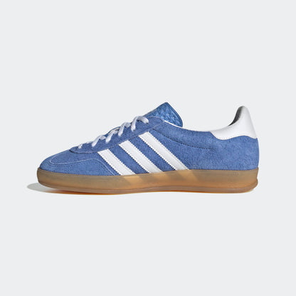 Adidas | Gazelle Indoor - Blue Fusion / Cloud White / Gold Metallic