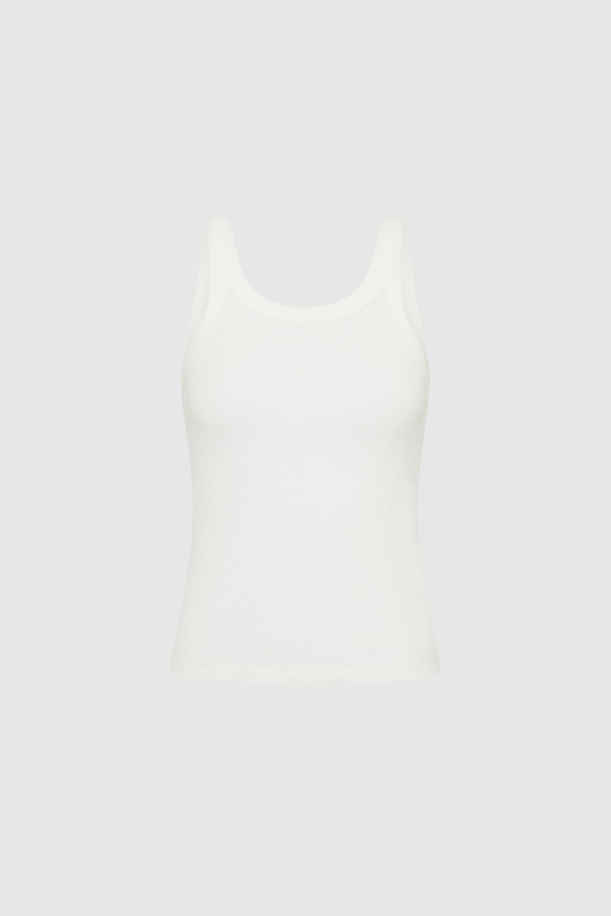 St Agni | Organic Cotton Racer Singlet - White