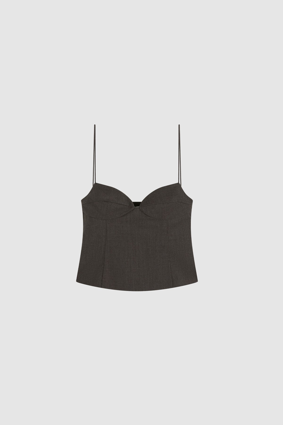 St Agni | Wool Cami - Mulch