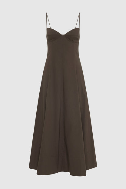 St Agni | Cami Dress - Wood