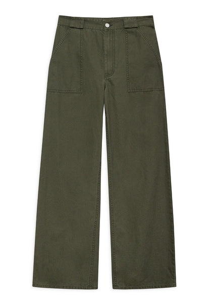 Anine Bing | Grayson Pant - Army Green