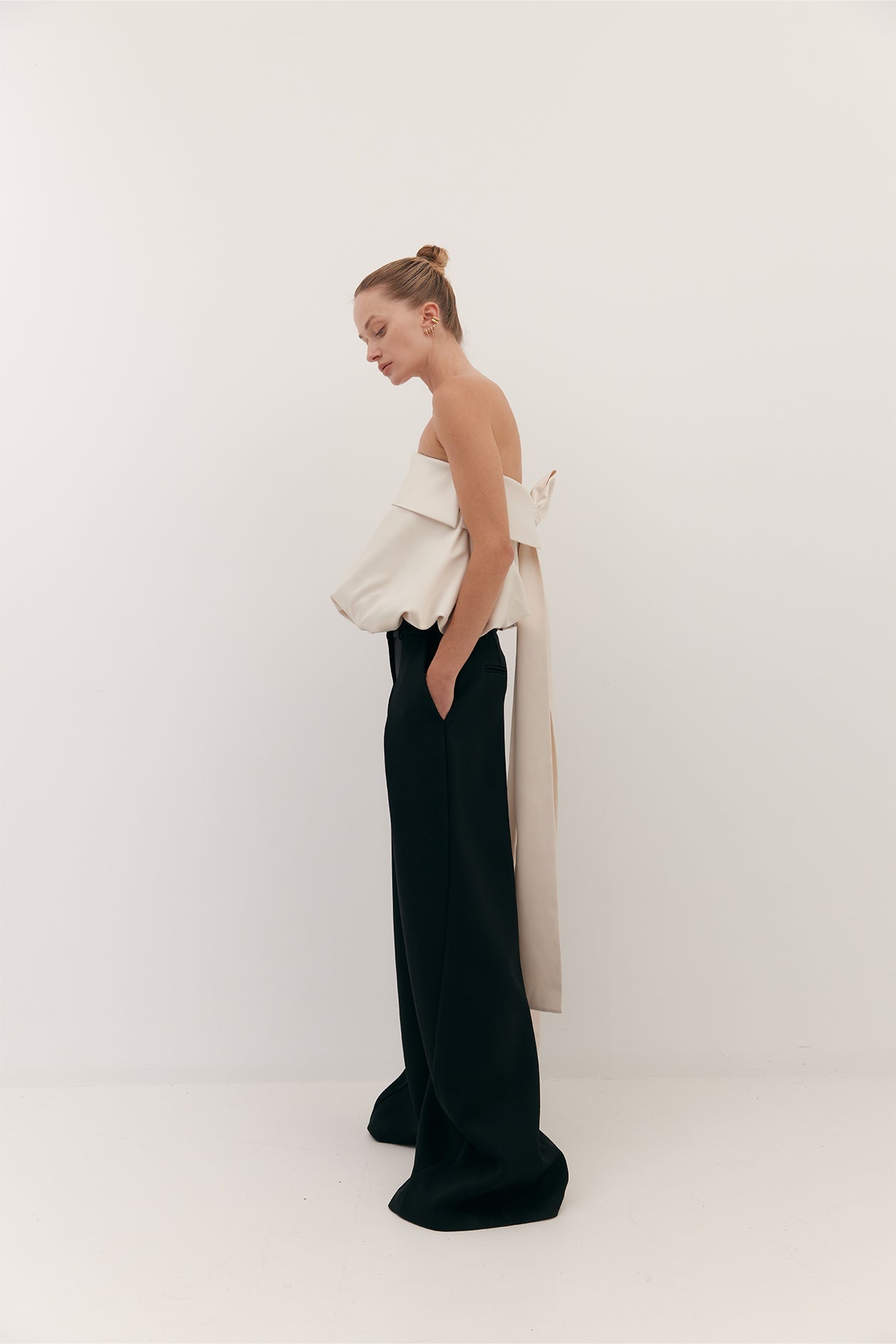 Harris Tapper | Eliza Top - Ivory