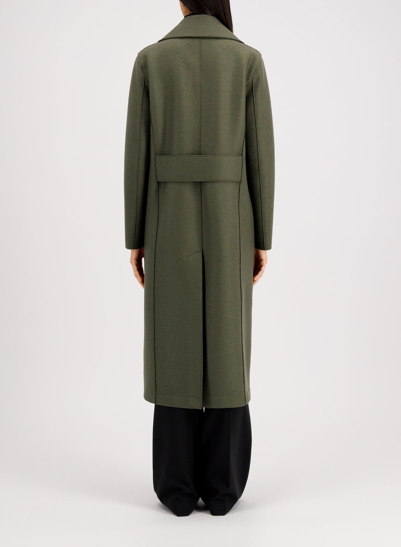 コート HARRIS WHARF LONDON Women Military Coat Military coat in pressed wool - Harris Wharf London .com