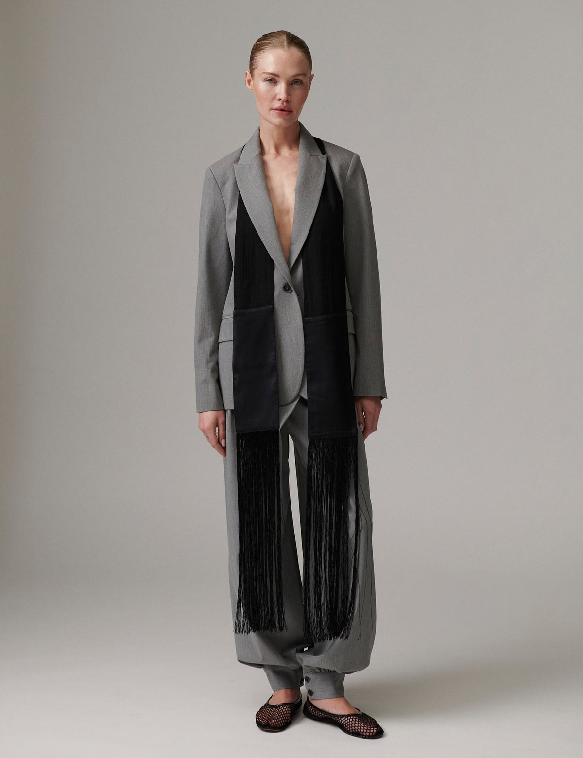 Day Birger Et Mikkelsen | Hector Classic Gab - Medium Grey Melange