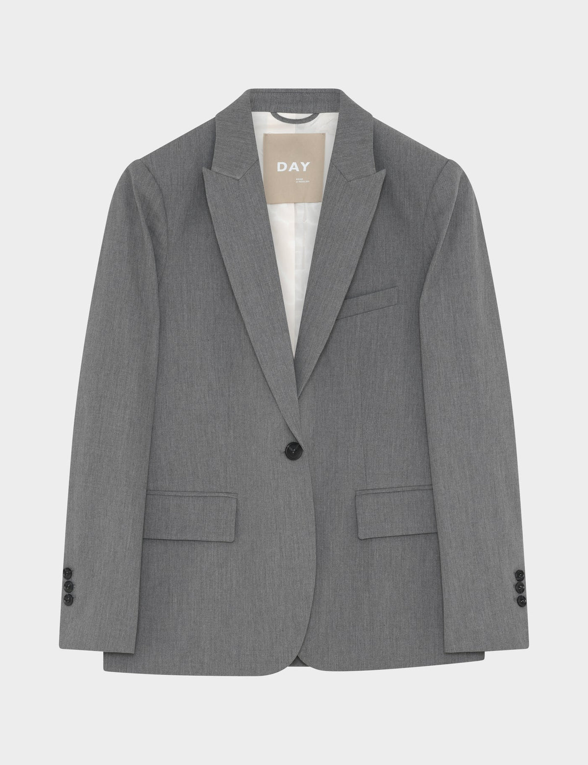 Day Birger Et Mikkelsen | Hector Classic Gab - Medium Grey Melange