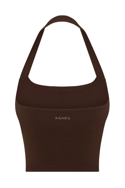 Agnes Athletica | Harvey Halter - Chocolate