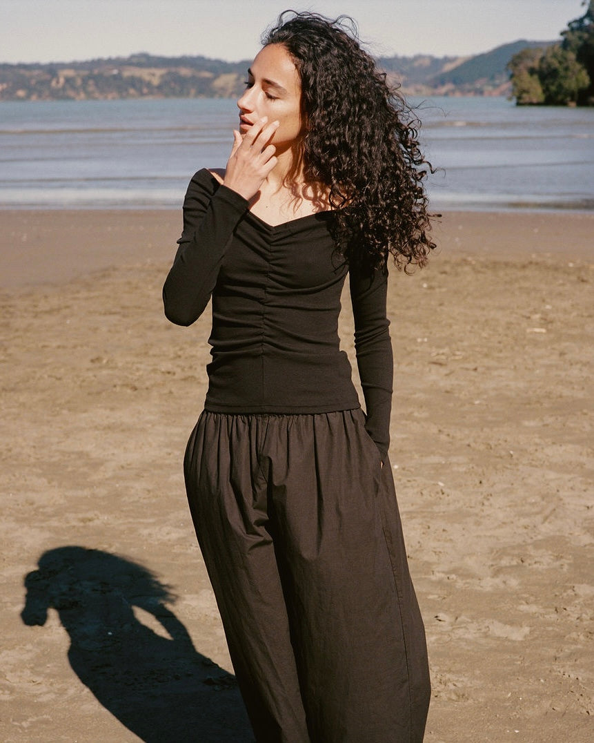 Dominique Healy | Luella Longsleeve - Black