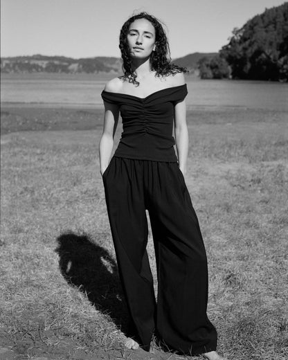 Dominique Healy | Niveah Tee - Black