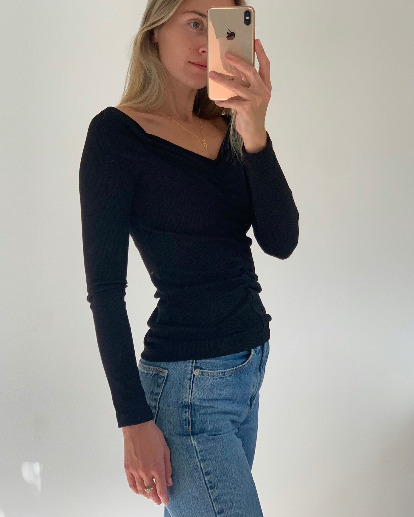 Dominique Healy | Luella Longsleeve - Black