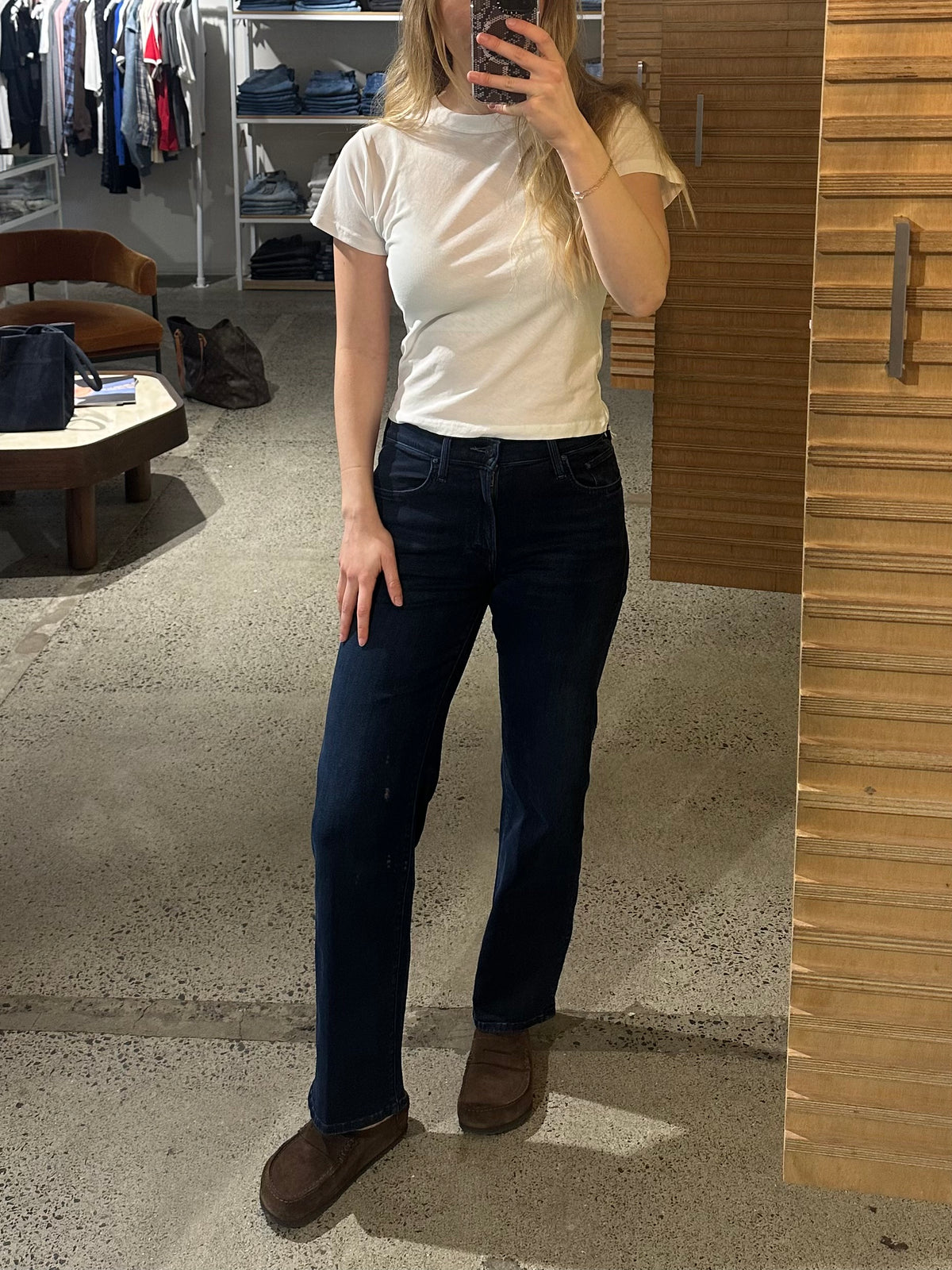 Mother Denim | The Mid Rise Rambler Zip Ankle - Chip On My Shoulder