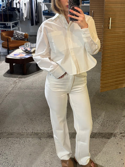 Marle | Classic Jean - Blanc