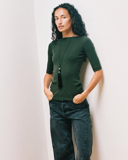 Dominique Healy | Uma Tee - Forest