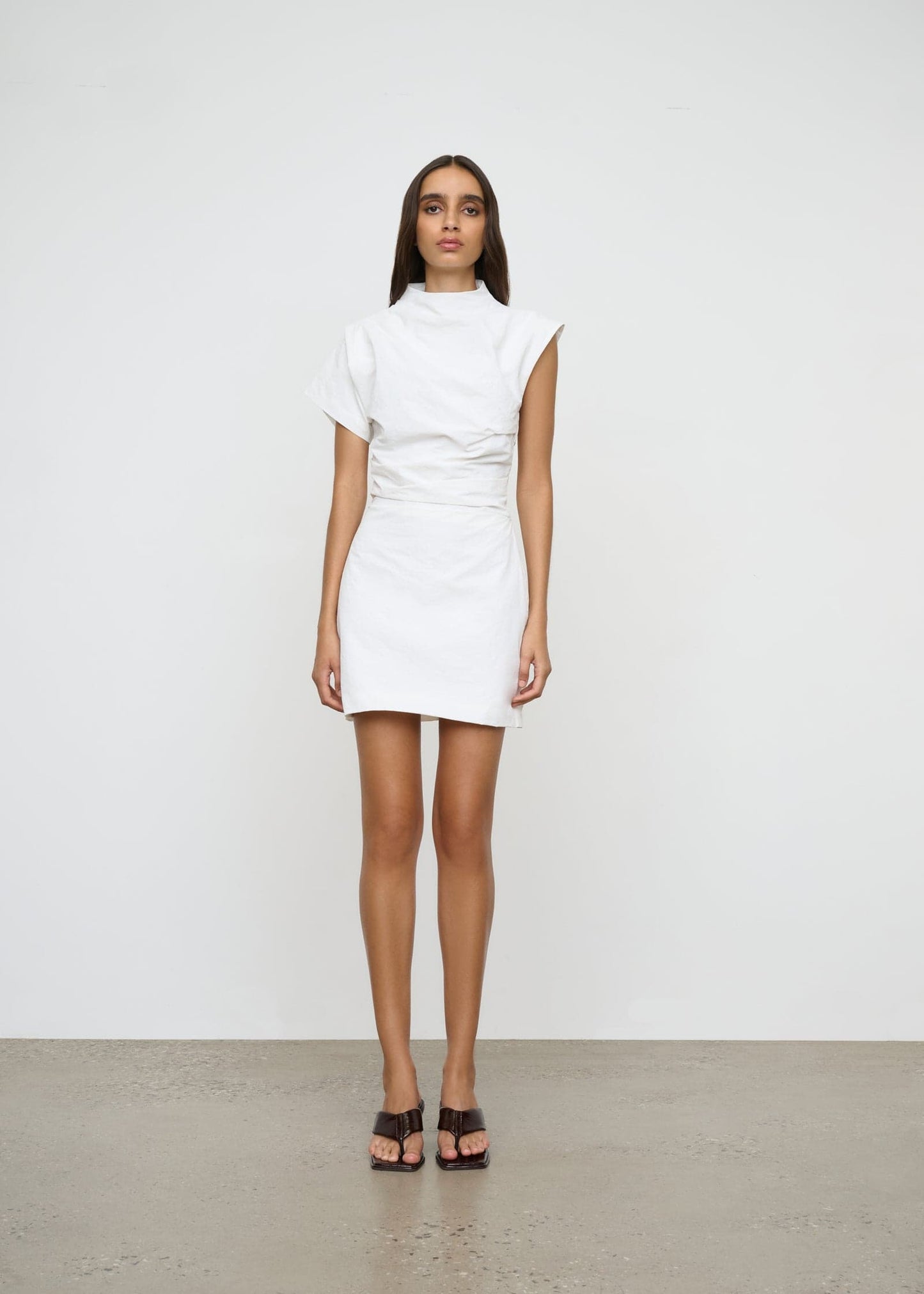 One Of Others | Inka Mini Dress - White
