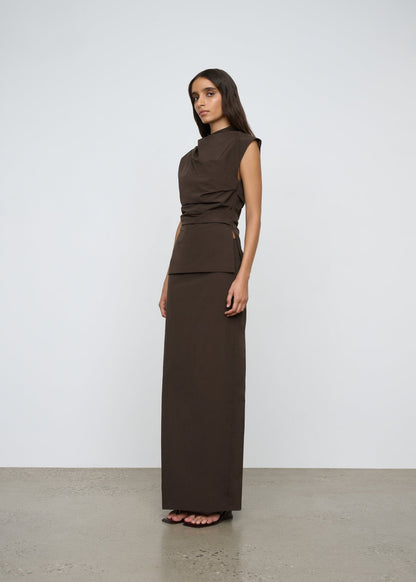 One Of Others | Inka Top - Walnut