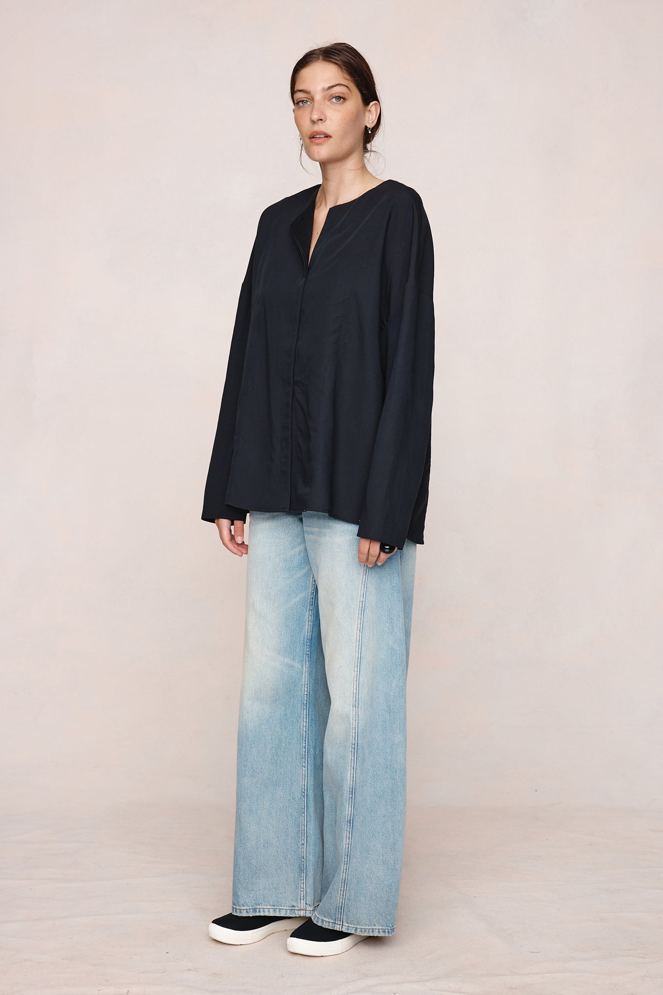 Marle | Irving Top - Black