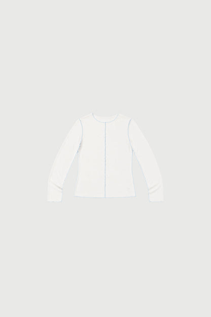 Pinky & Kamal | Inside Out Top - White