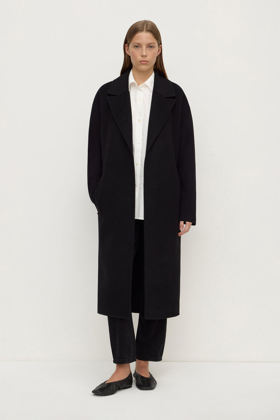Assembly Label | Ivy Wool Coat - Black