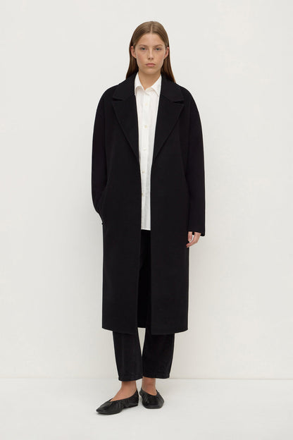 Assembly Label | Ivy Wool Coat - Black