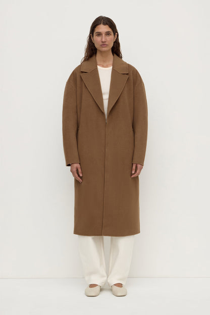 Assembly Label | Ivy Wool Coat - Oak