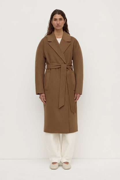 Assembly Label | Ivy Wool Coat - Oak