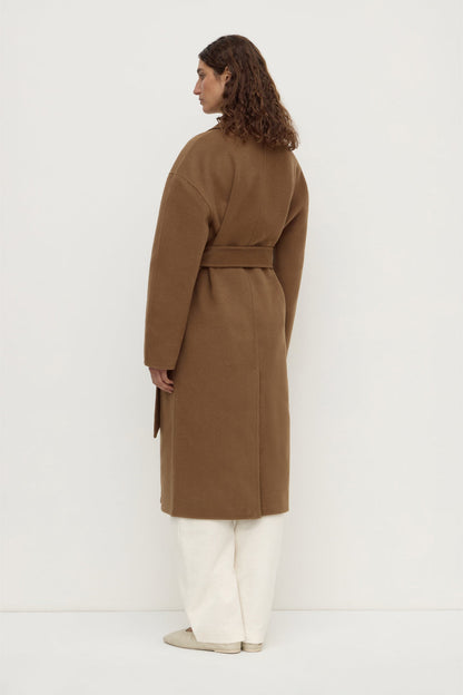 Assembly Label | Ivy Wool Coat - Oak