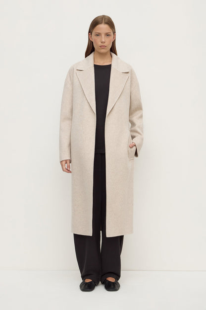 Assembly Label | Ivy Wool Coat - Oat Marle