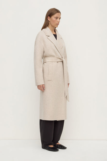 Assembly Label | Ivy Wool Coat - Oat Marle