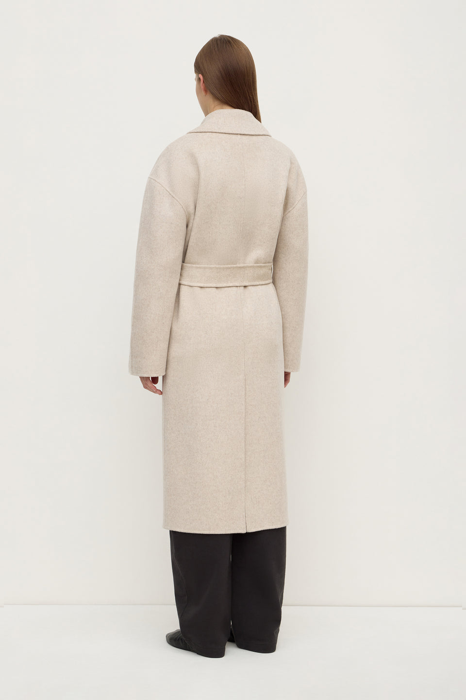 Assembly Label | Ivy Wool Coat - Oat Marle