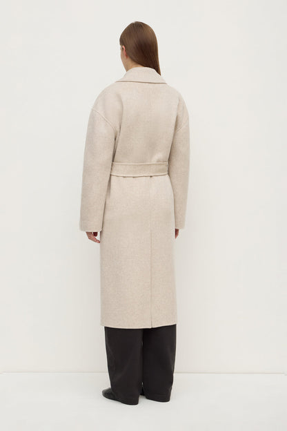 Assembly Label | Ivy Wool Coat - Oat Marle