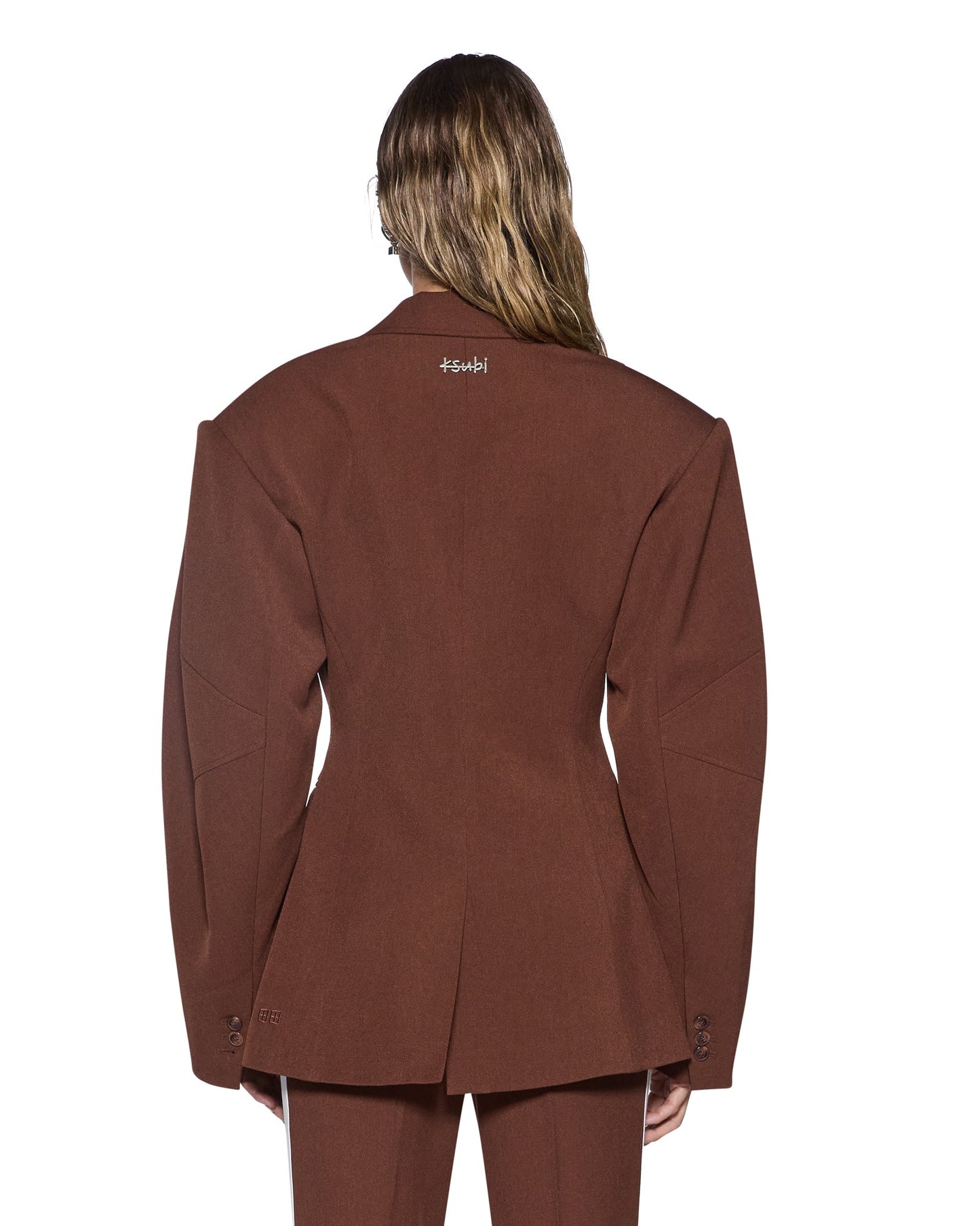 Ksubi | Dare Cinched Blazer - Chocolate
