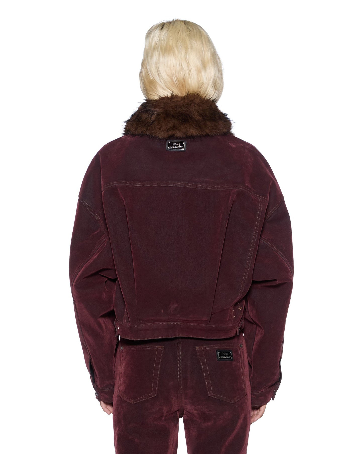 Ksubi | Relaxed Trucker Jacket - Merlot