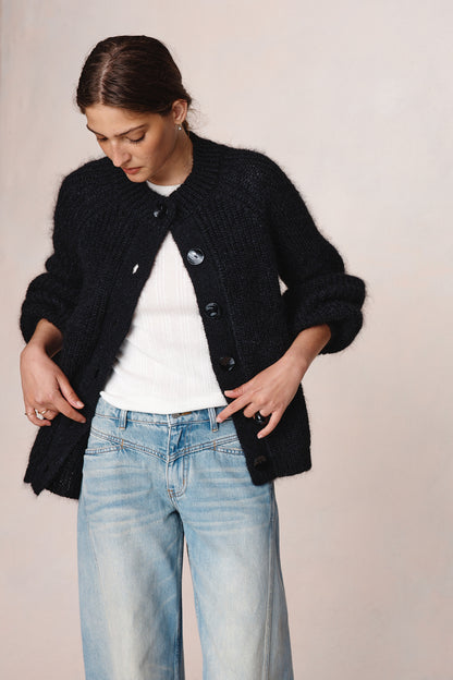 Marle | Jasper Cardigan - Black