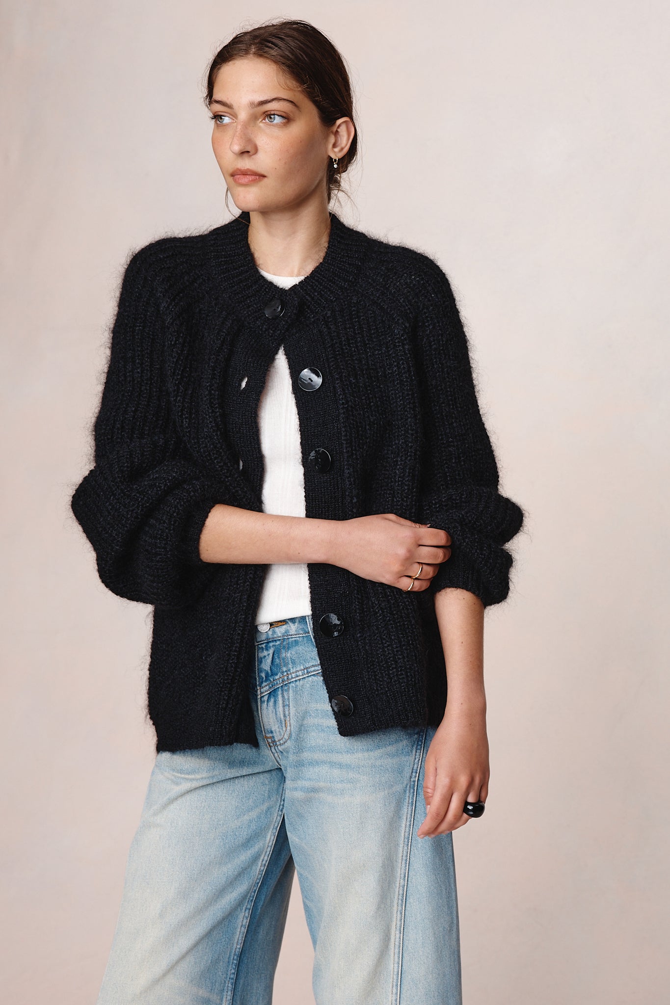 Marle | Jasper Cardigan - Black