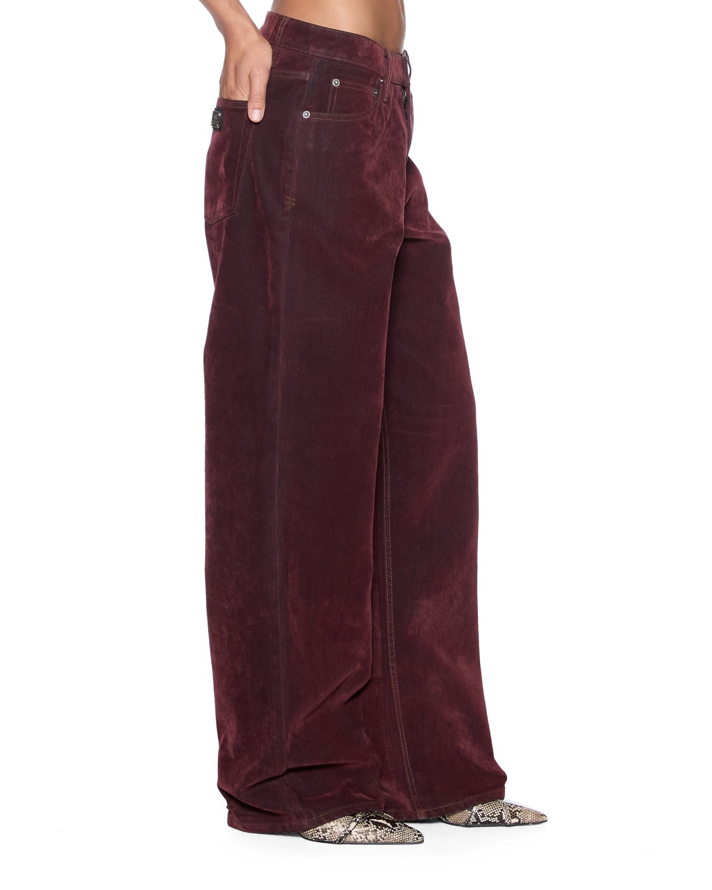 Ksubi | Low Rider Jean - Merlot