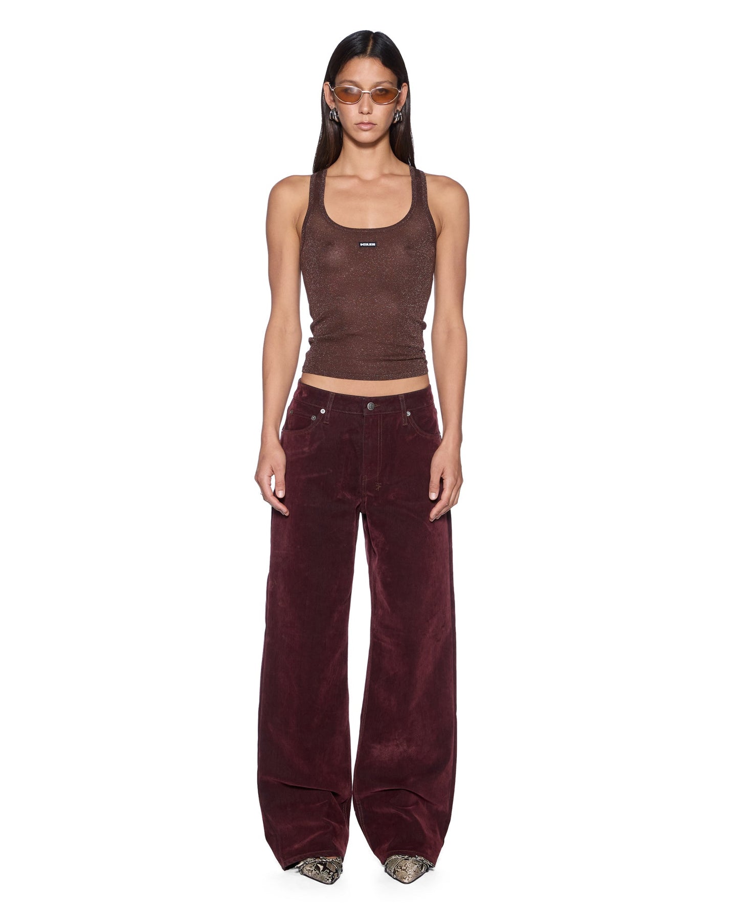 Ksubi | Low Rider Jean - Merlot