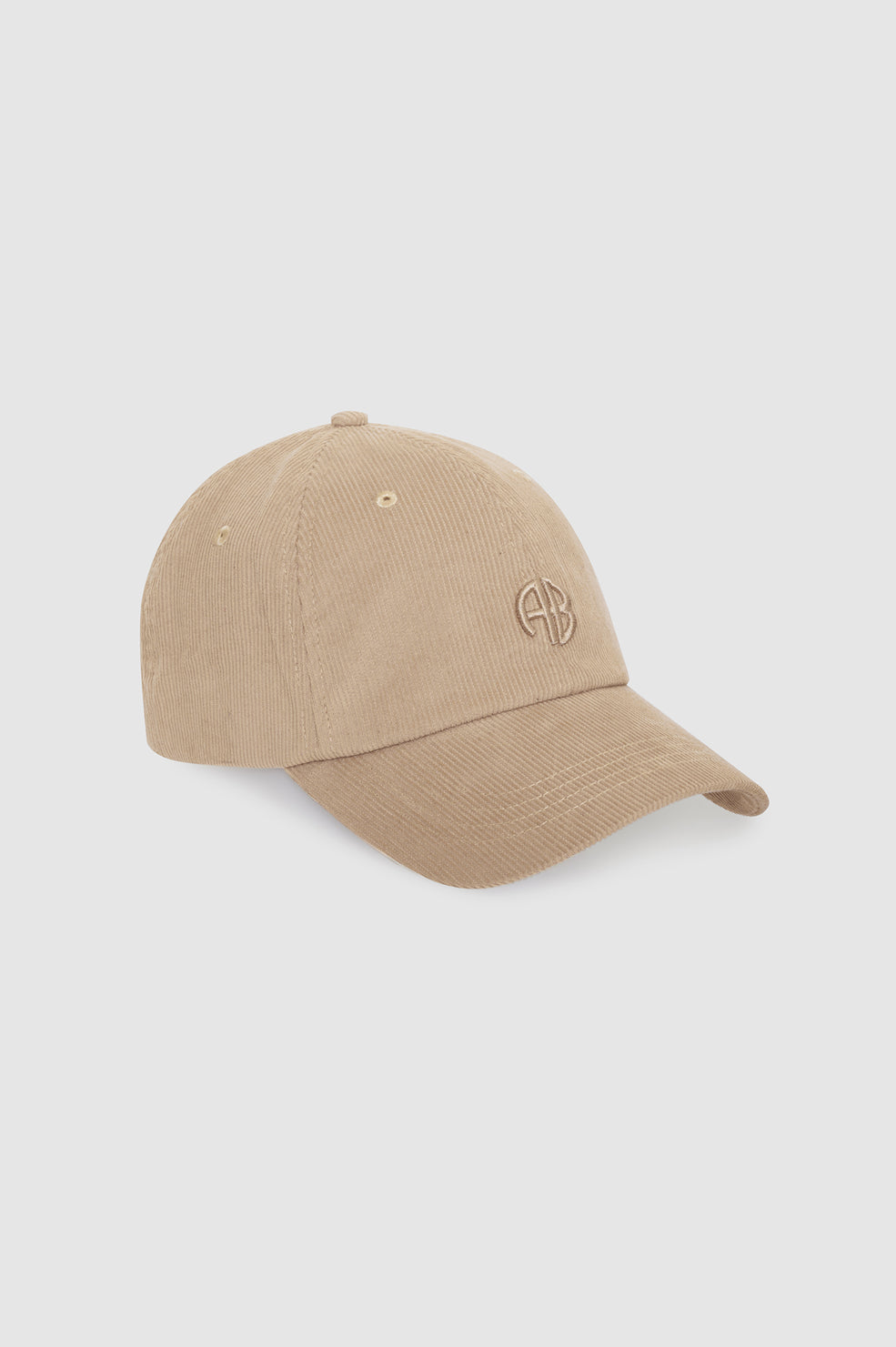 Anine Bing | Jeremy Baseball Cap AB Corduroy - Beige