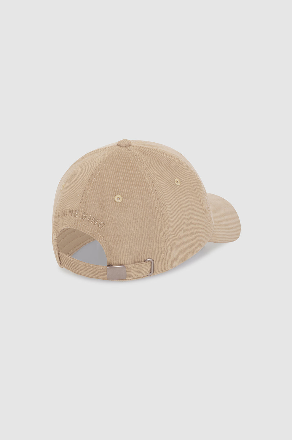 Anine Bing | Jeremy Baseball Cap AB Corduroy - Beige
